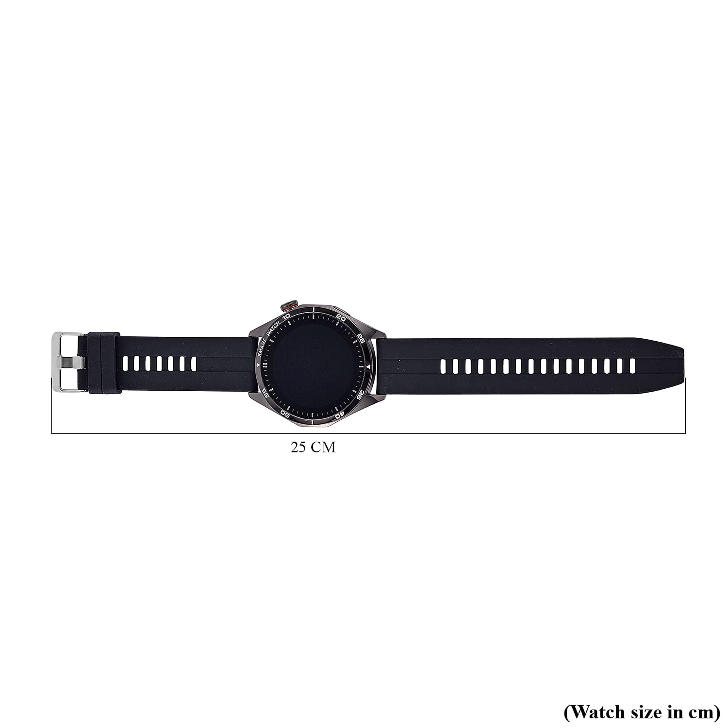 Brand New- Full Screen Touch Waterproof Bluetooth Smartwatch (Compatible with Apple iOS 8, Android  5 or Above) - Black