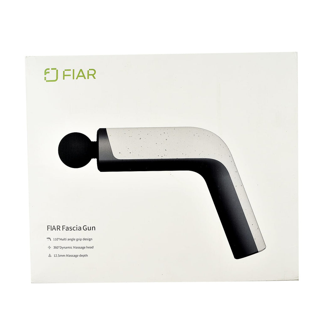 FIAR Muscle Massage Device, Portable Electric Muscle Massager with 5 Speed Heads 12mm Amplitude (2500mAh Large Battery Capacity)