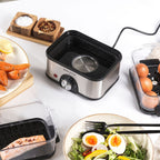 SALTER Compact 3-Tier Food Steamer (3 Steam Basketx3L)