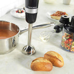 Juicer, Mixer and Attachment (Size 23x21 cm) - Black