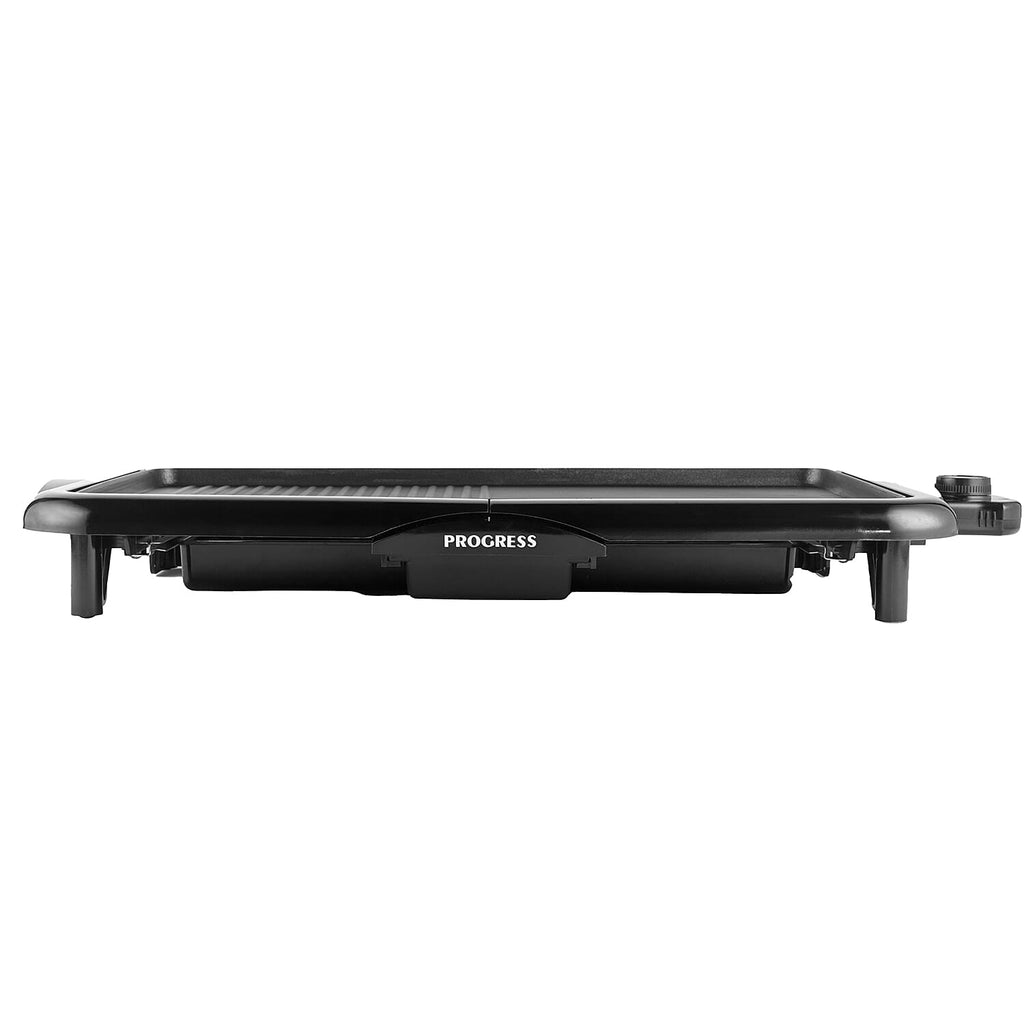 Grill Pan and Griddle (Size 33x10x60 cm) - Black