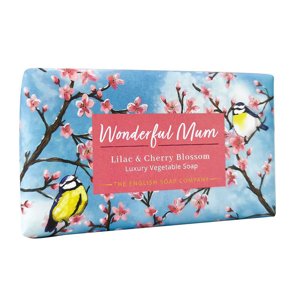 The English Soap Company Happy Mothers Day 190g - Cherry blossom (Lilac - Cherry Blossom)