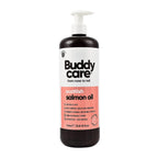 Buddy Care Skin Soothing - Fur Nourishing Scottish Salmon Oil with Aloe - Pro Vitamin B5 (Cap. 1 L) for Dogs - Cats