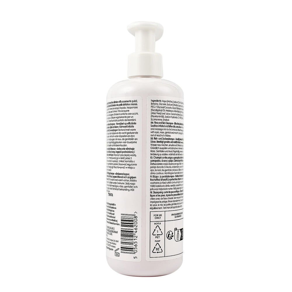 Buddy Care Flea - Tick Dog Shampoo with Tea Tree - Eucalyptus - 500ml
