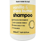 Buddy Care Vanilla - Shea Butter Dog Shampoo with Aloe - Pro Vitamin B5 - 500ml