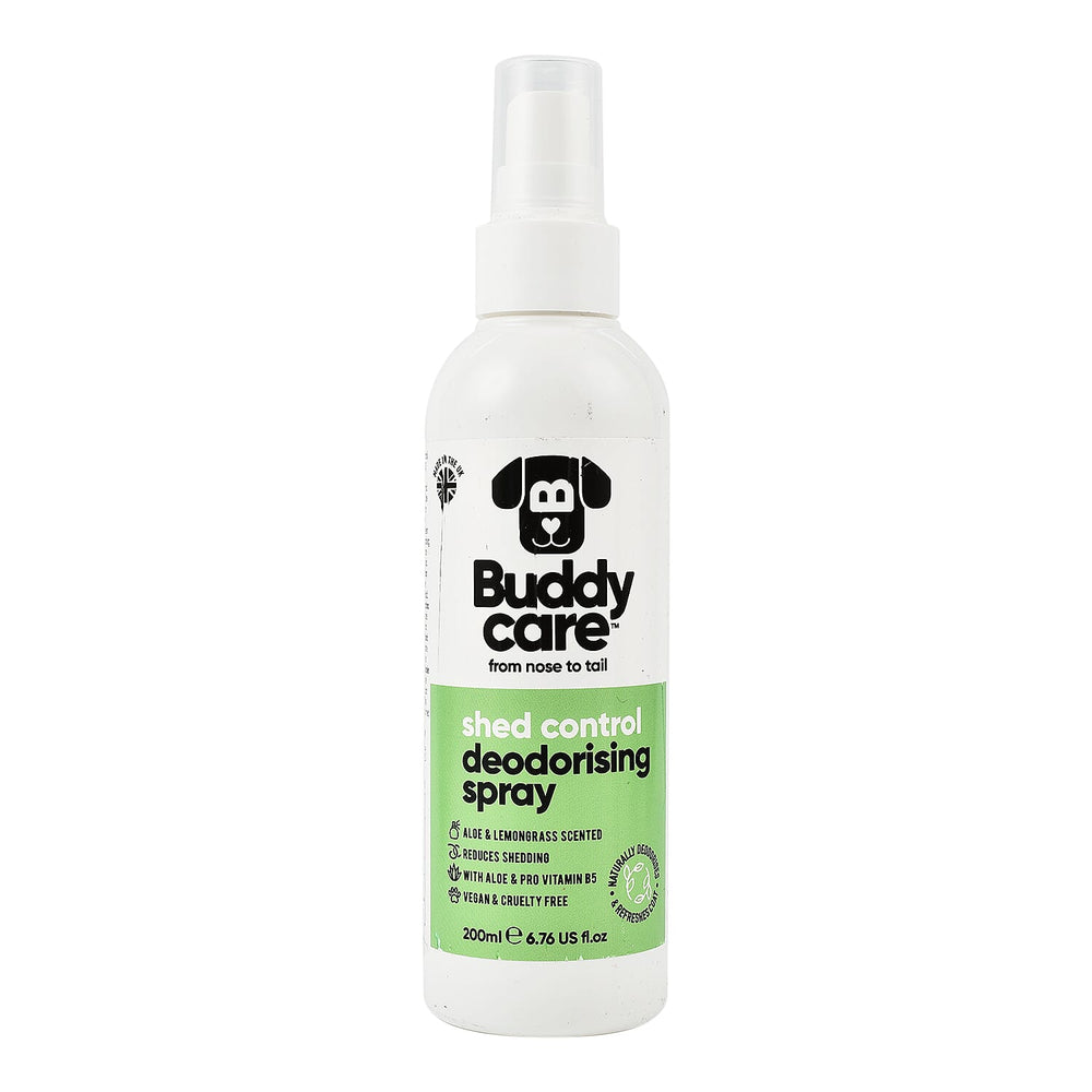 Buddy Care Shed Control Deodorising Spray with Aloe - Pro Vitamin B5 200ml