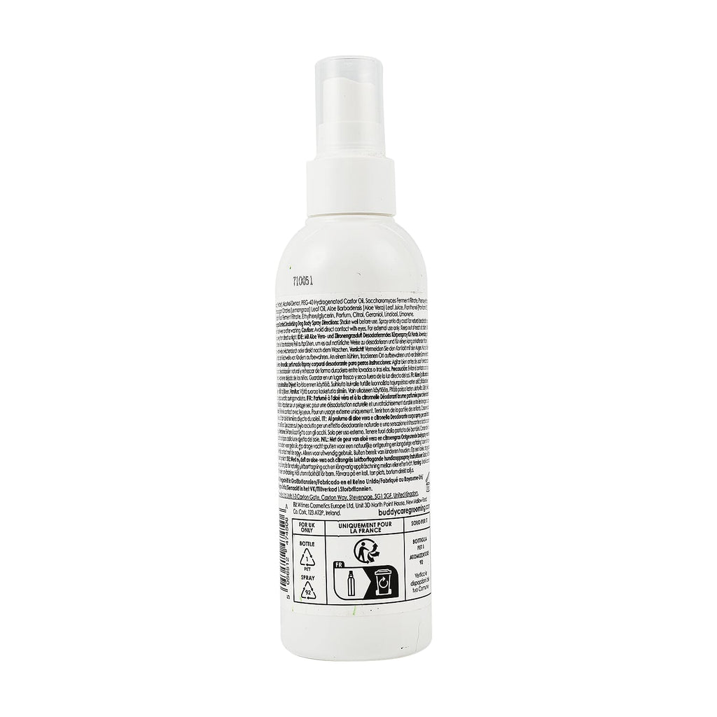 Buddy Care Shed Control Deodorising Spray with Aloe - Pro Vitamin B5 200ml