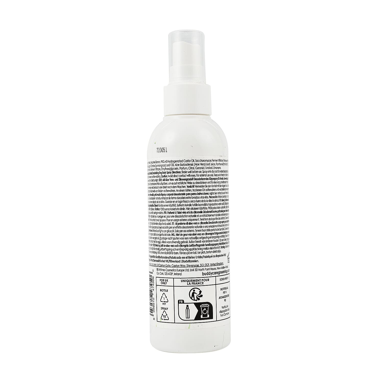 Buddy Care Shed Control Deodorising Spray with Aloe - Pro Vitamin B5 200ml