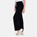 Tamsy Corduroy Trousers (Size M) - Black