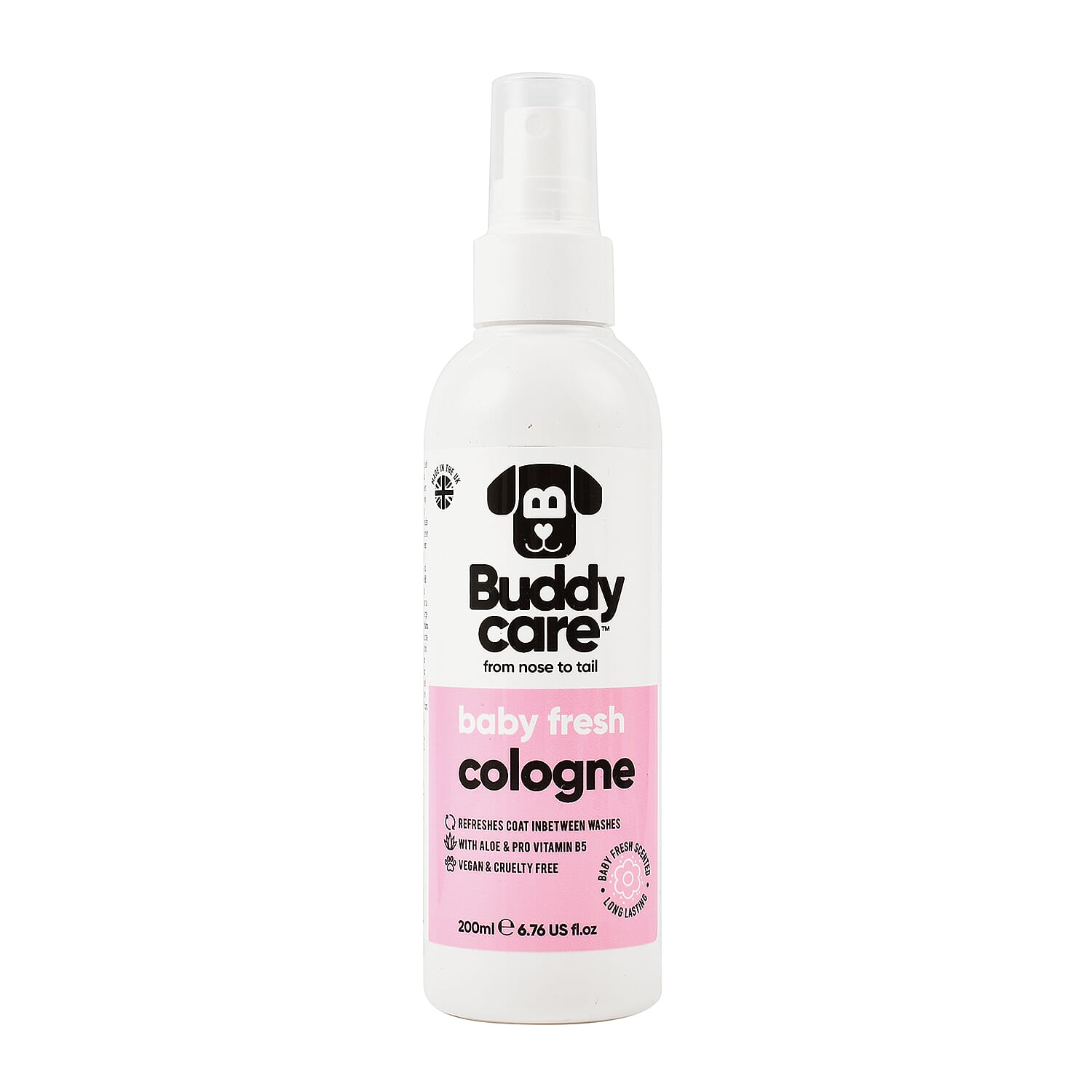 Buddy Care Baby Fresh Cologne with Aloe - Pro Vitamin B5 200ml