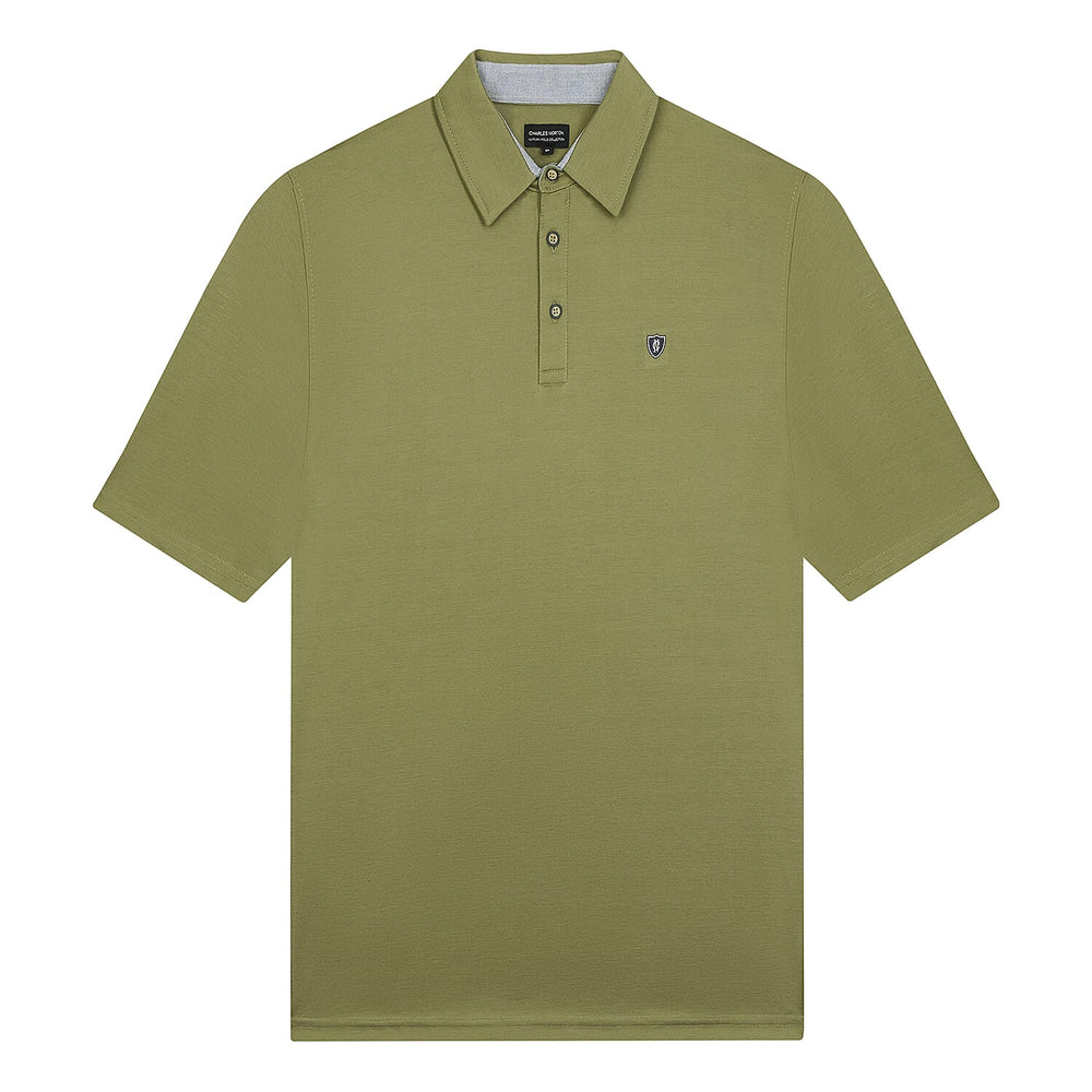 Polyester Tee (Size 1x1 cm) - Moss