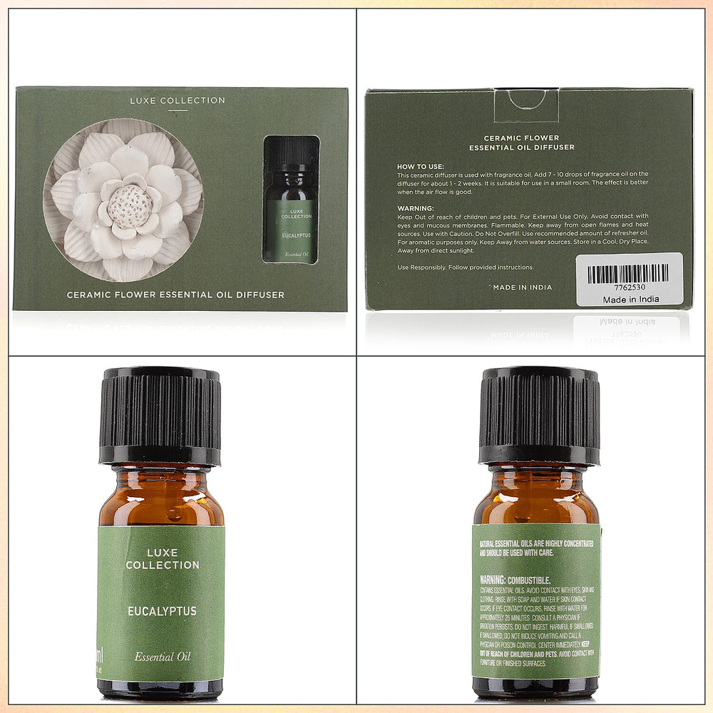 Ceramic Flower Essential Oil Diffuser