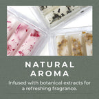 Set of 3 Botanical Wax Melts-  Infused with natural botanical extracts