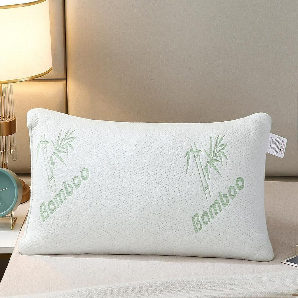 Bamboo Pillow - White