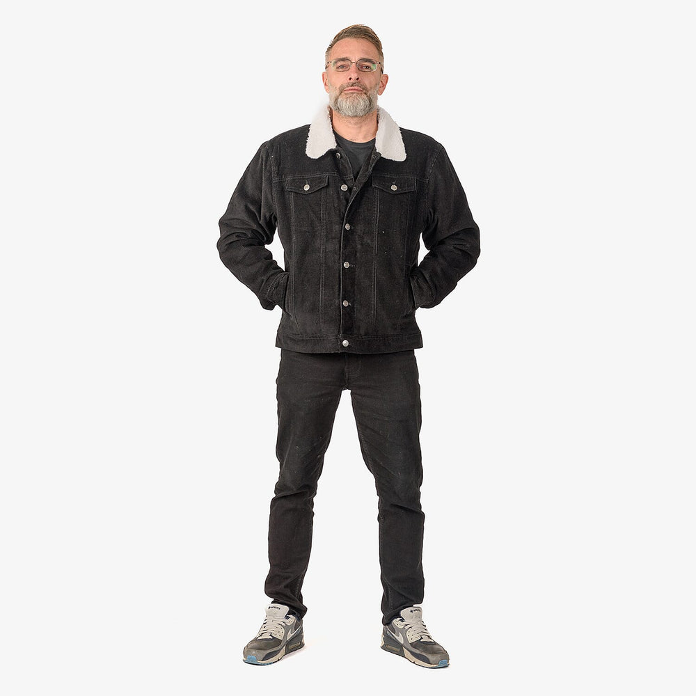 Cotton Jacket (Size 1x1 cm) - Black