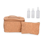Set of 2 Beautech Storage Bags with 3 Spray Bottles - Light Brown