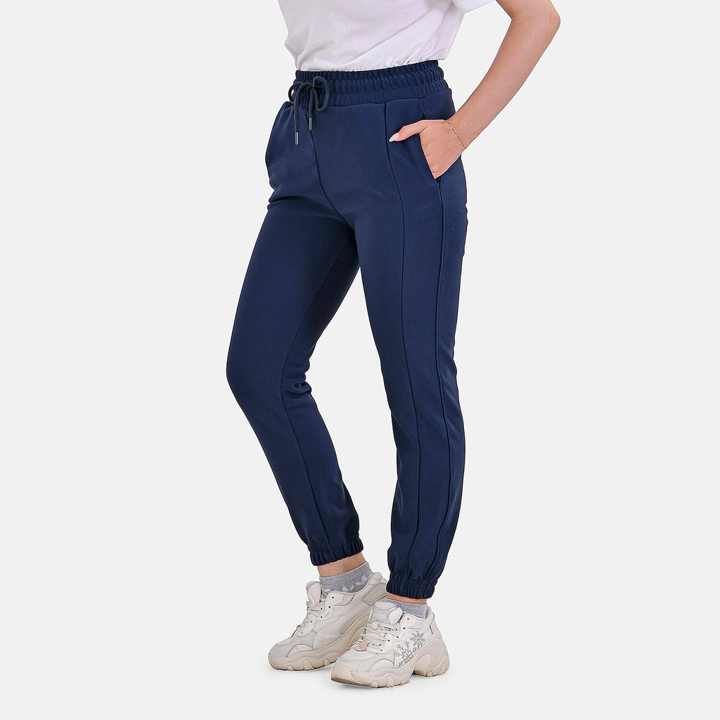 La Marey Elastic Waist Trouser (Size S) - Navy