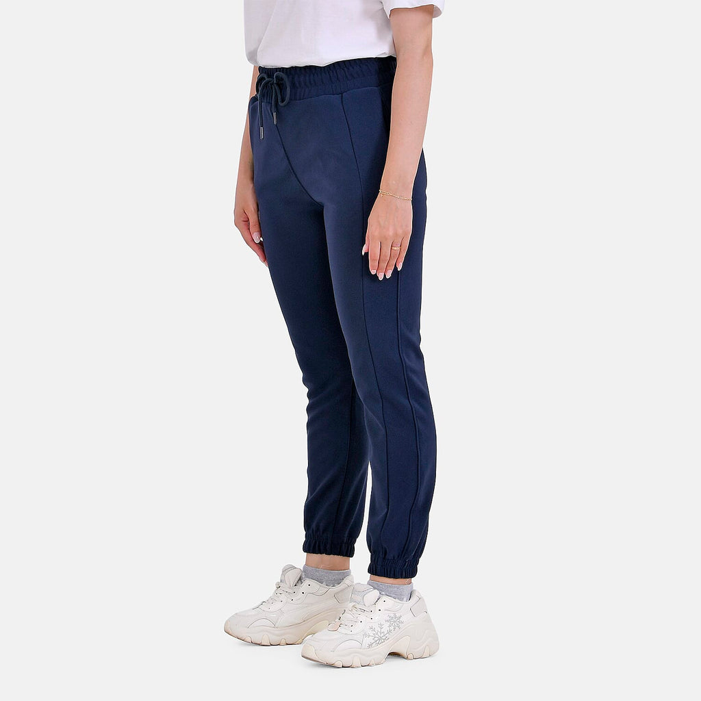 La Marey Elasticated Waist Joggers  - Navy