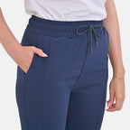 La Marey Elasticated Waist Joggers  - Navy