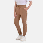 La Marey Polyester Joggers  - Camel