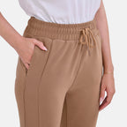 La Marey Polyester Joggers  - Camel