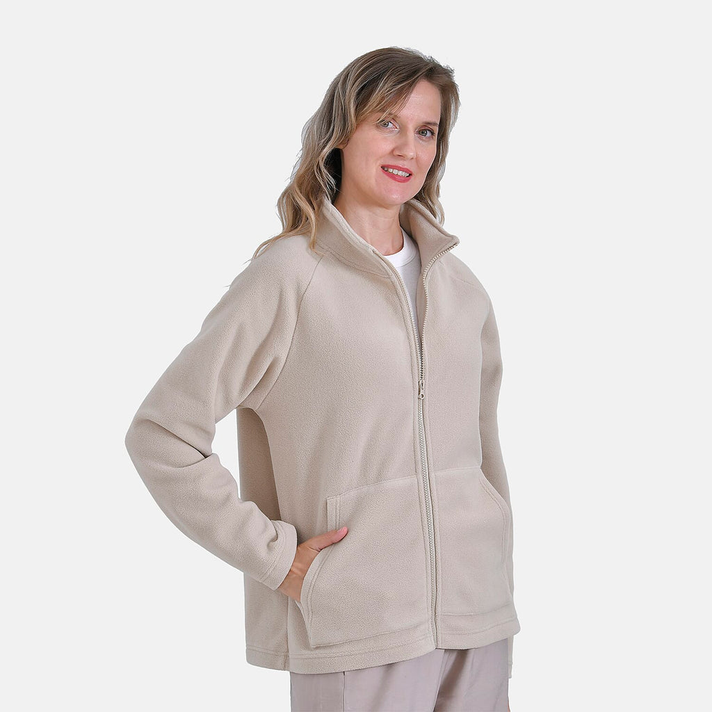 La Marey Polar Fleece Jacket (Size XL) - Beige