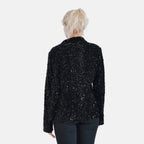 La Marey Sequin Blazer (Size S, 8 -10) - Black