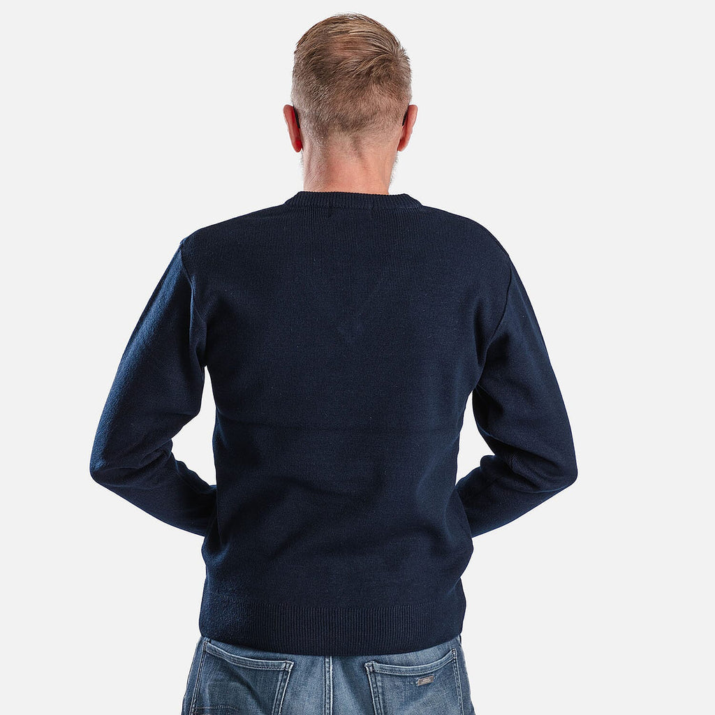 ZSZ Mens V-Neck Knitted Jumper