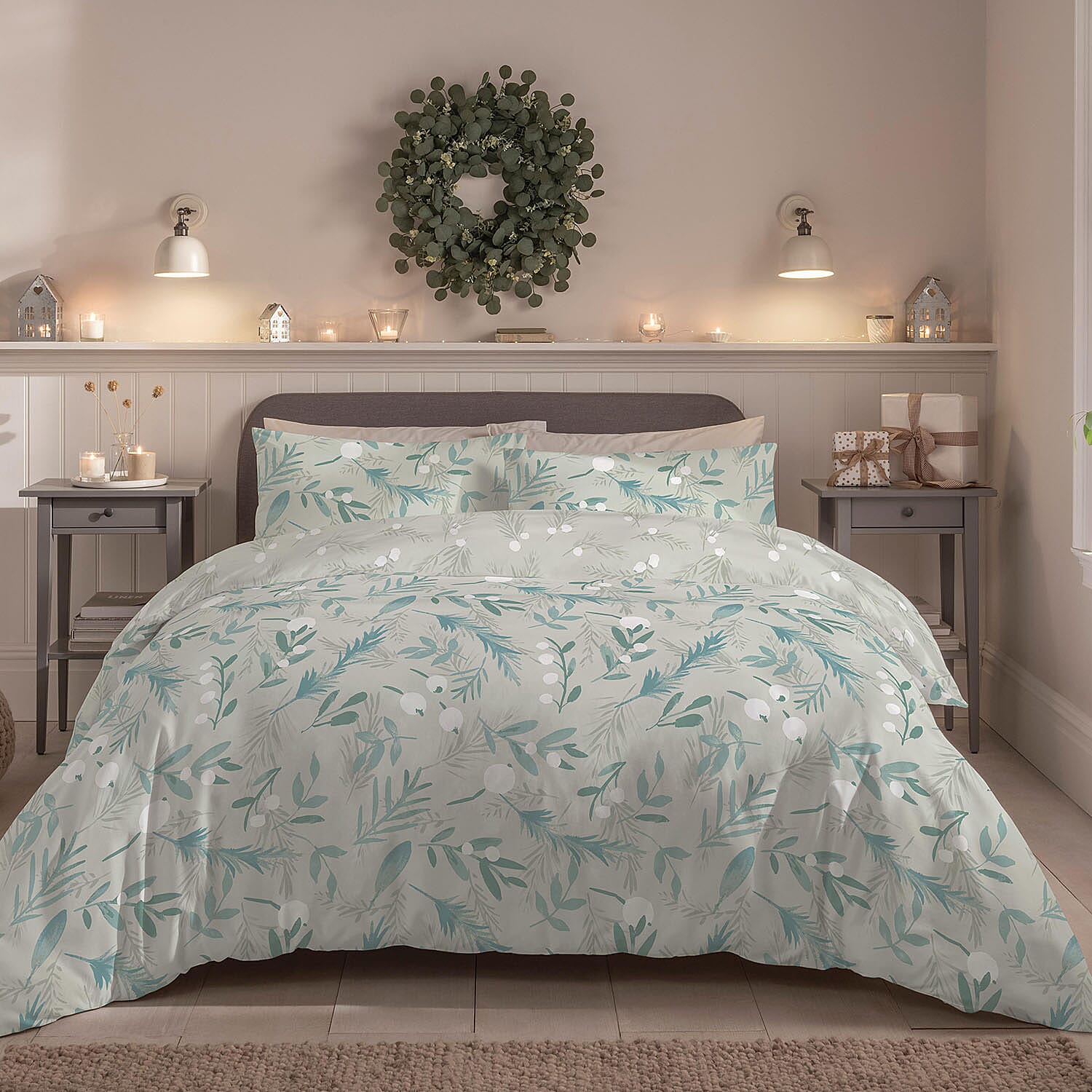 Copenhagen Home Fable Blue Duvet Cover Set - King - Teal