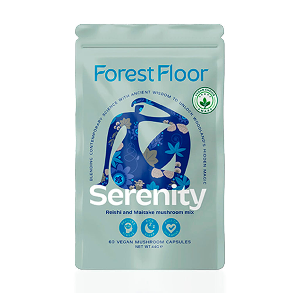 Forest Floor Reishi and Maitake Mushroom Capsules (60) - Serenity