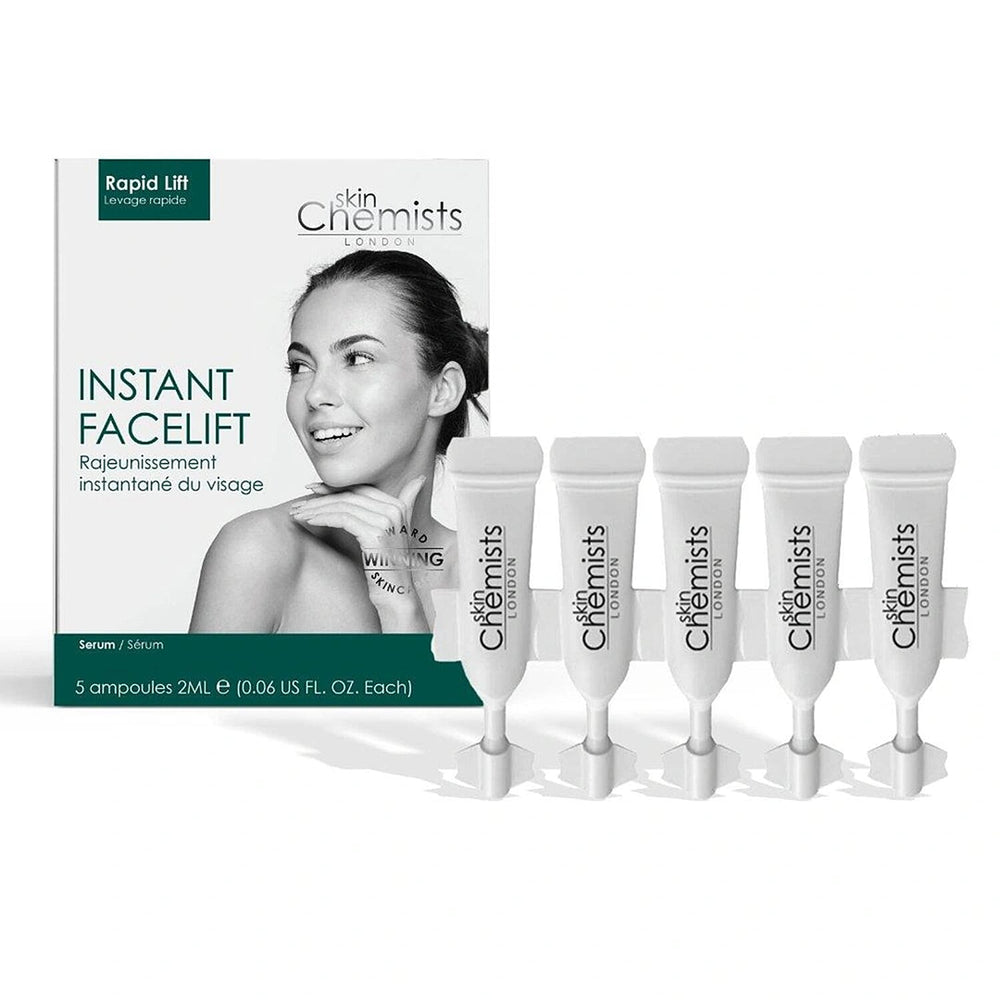 SkinChemists Wrinkle Killer Instant Lift with Hyaluronic acid - Peptides (5 ampoules x2ml)