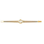 LUXORO - 9K Yellow Gold Wave Link WR Ladies Watch (Size - 7- 7.25- 7.5), Gold Wt. 15.00 Gms.