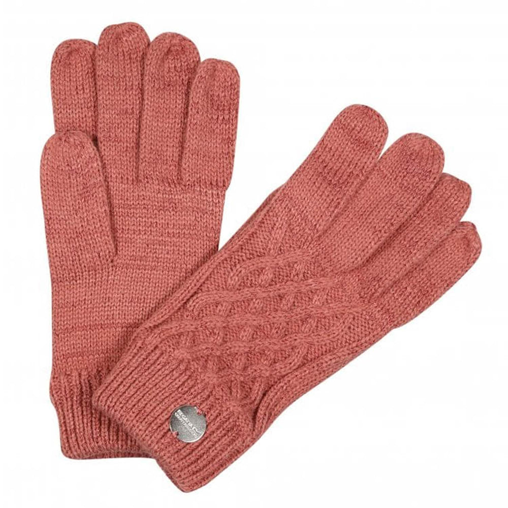 Regatta Luz Gloves S-M- Dusty Rose