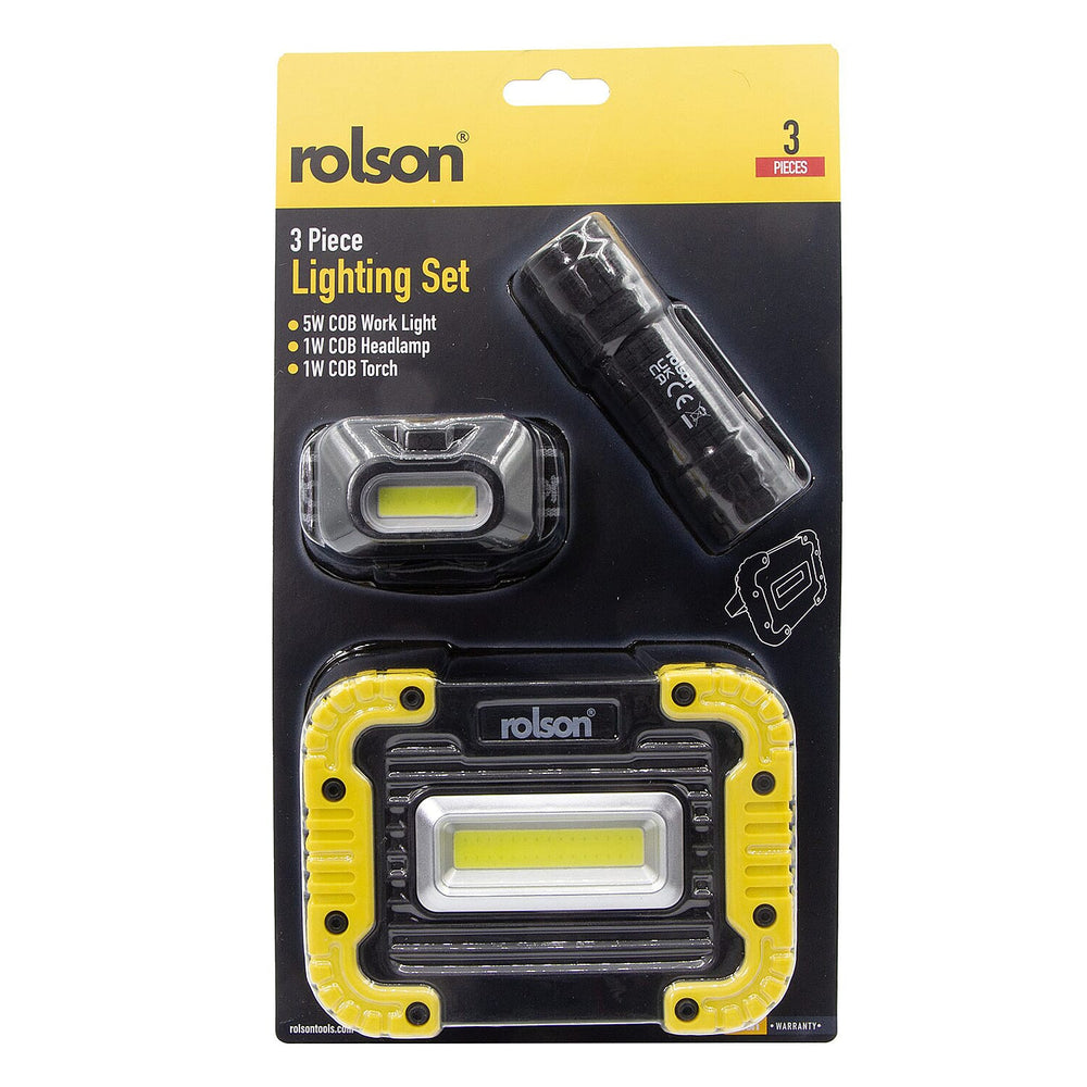 Rolson Flashlights and Torchlight One Size- Black