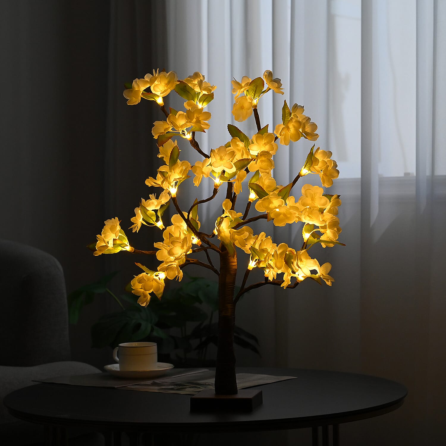 Decorative Tree (Size - One Size) - White & White
