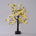 Decorative Tree (Size - One Size) - White & White