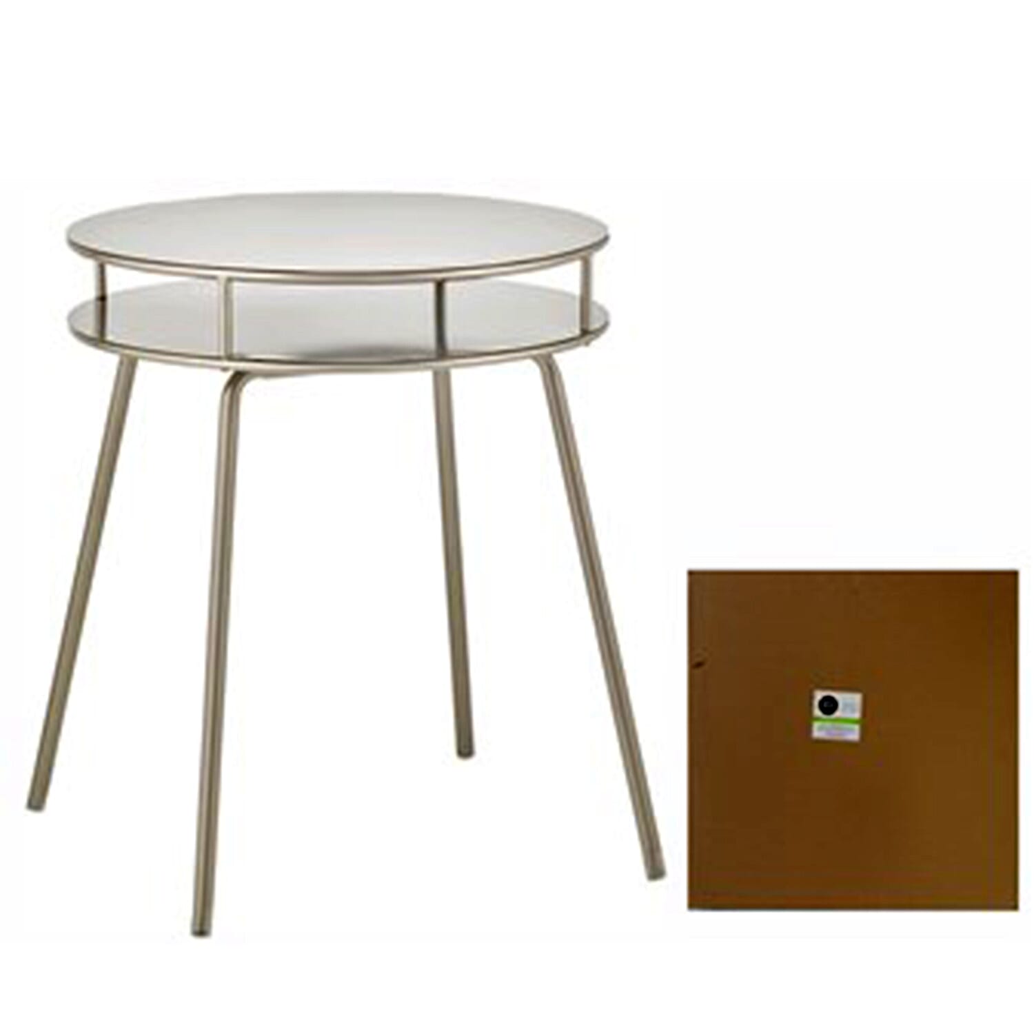 Anika Table (Size - One Size) - Satin