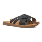 Cushion Walk Ladies Flexisole Mule Sandal (Size - 5) - Black