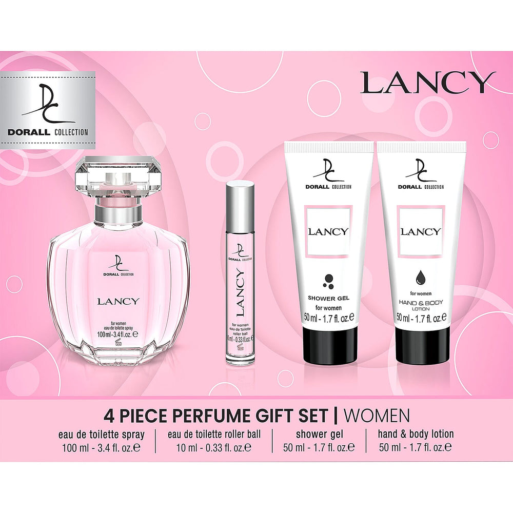 LANCY 4 Piece Perfume Gift Set for Women