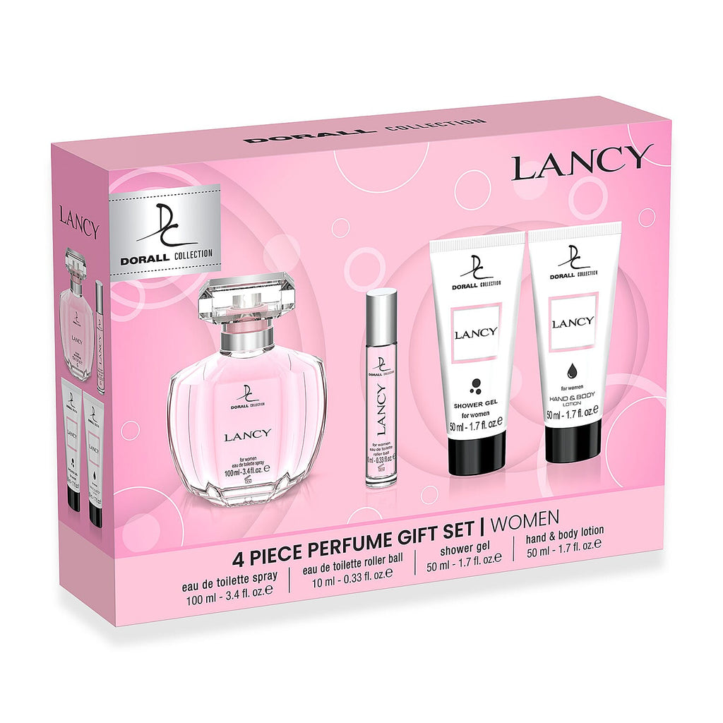 LANCY 4 Piece Perfume Gift Set for Women
