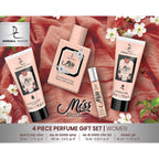 Miss Blossom 4 Piece Perfume Gift Set for Women