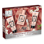 Miss Blossom 4 Piece Perfume Gift Set for Women