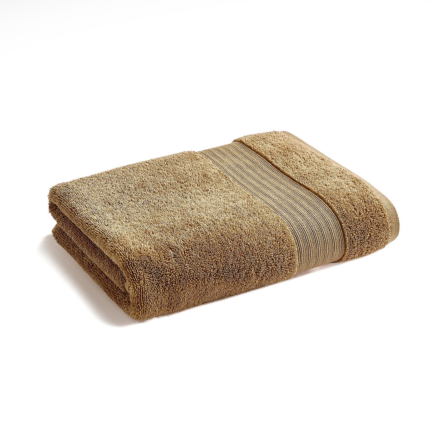 100% Organic Turkish Cotton Hand Towel - 550GSM - Brown