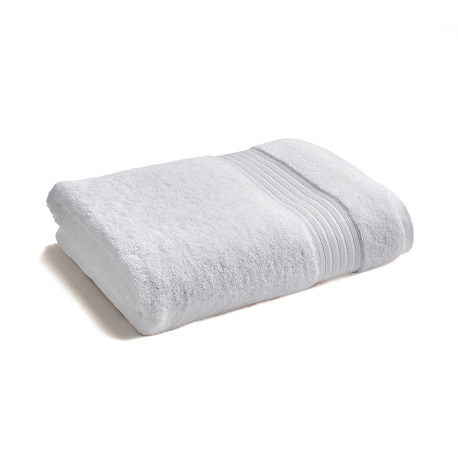 100% Organic Turkish Cotton GOTS Certified Face Towel - White