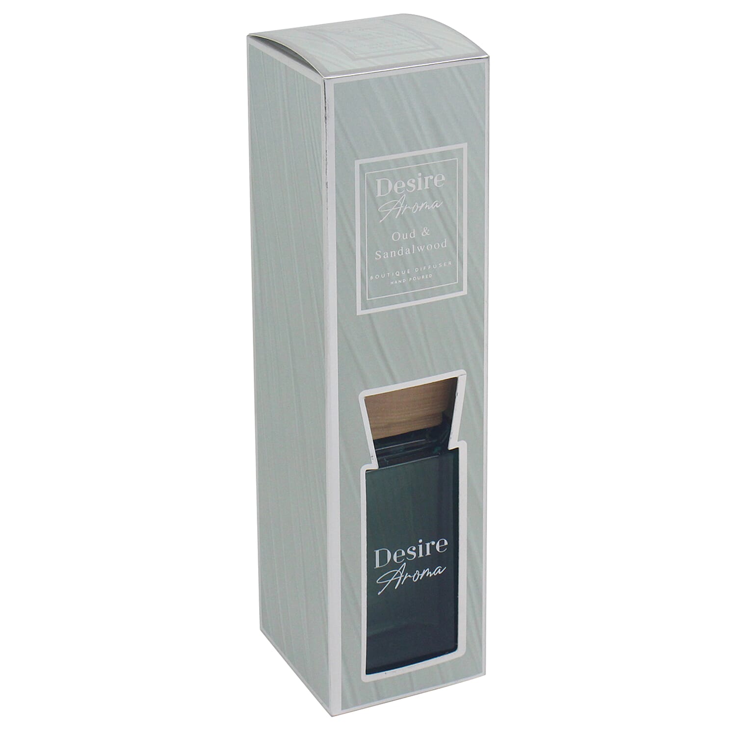 Oud & Sandlewood Luxury Reed Diffuser (200ml) - Blue