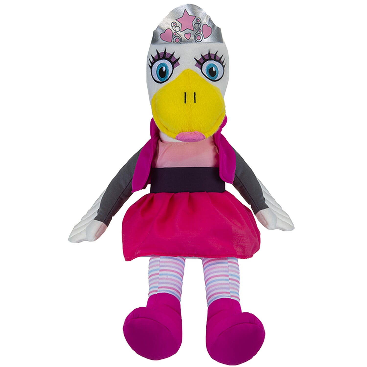 Whimsical Florence Ostrich Princess Plush Toy (18 inch)
