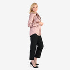 Best Seller Marina Kaneva Bow Tie Top (Size 12) - Rose Pink