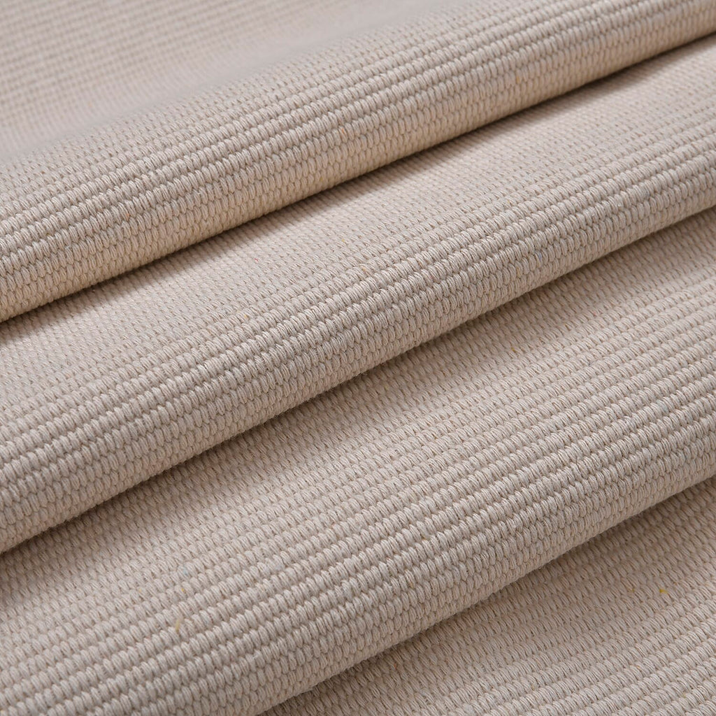 Stripe Pattern Rugs with Tassel Multipurpose Carpet (Size 140x95 Cm) - Multi