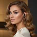 TWS True Wireless Earbuds - 200mAh Charging Case & 3-4 Hour Playtime - Black