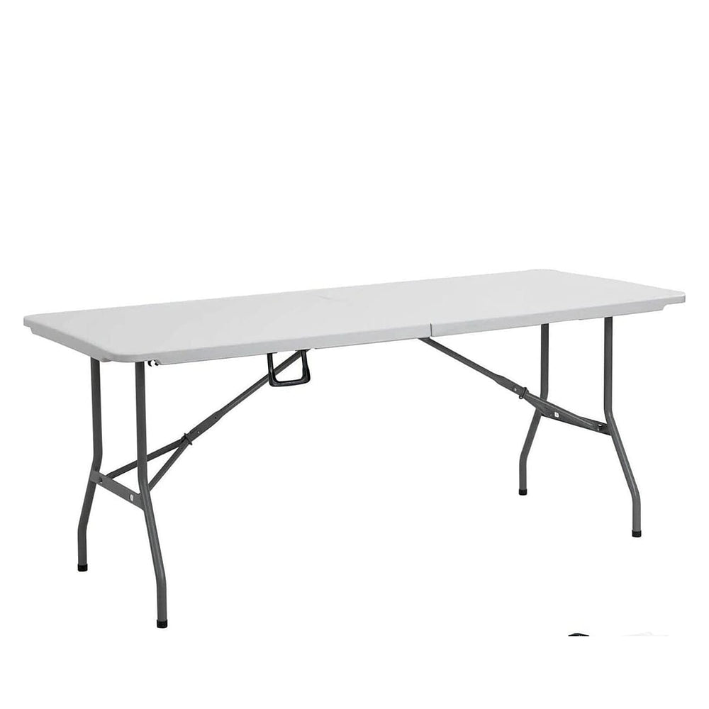 6ft Portable Heavy Duty Folding Table for Indoor - Outdoor Use